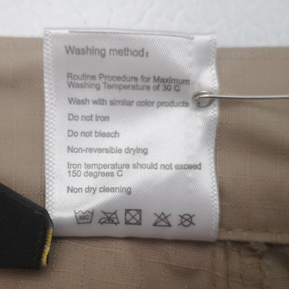 Outdoor Tactics Men's Size 2XL Tan with Black Outdoor Cargo Hiking Work Pants - Picture 4 of 13